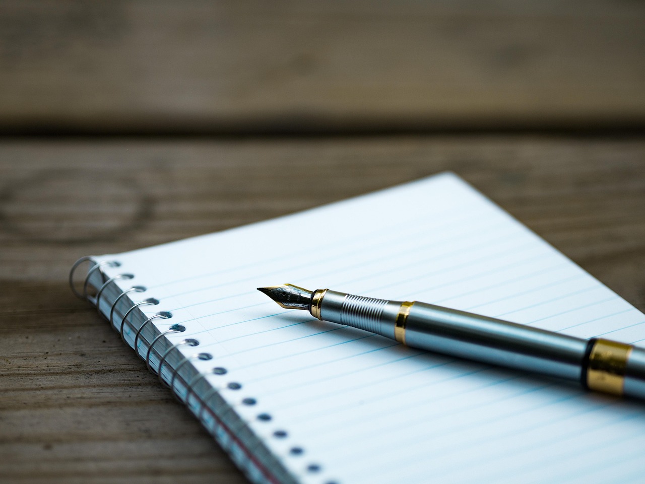 ink pen paper